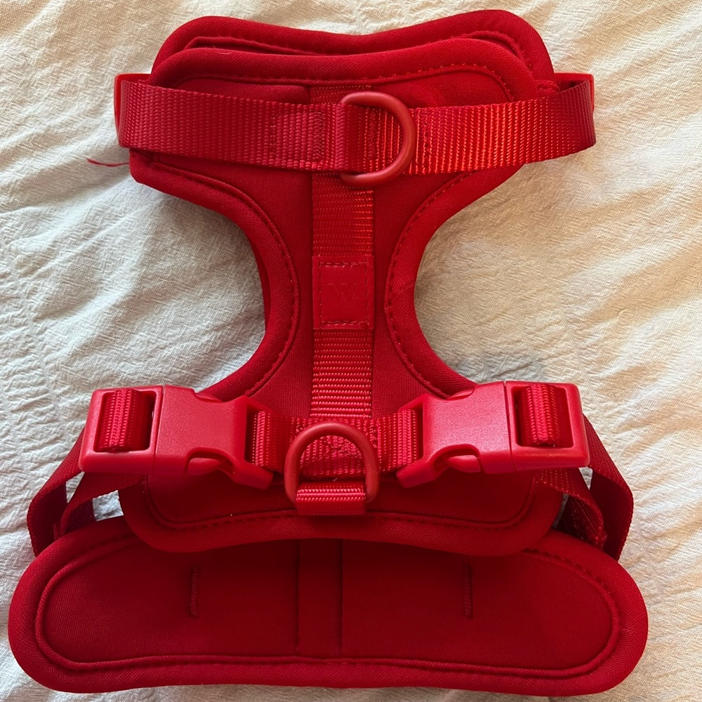 Wild One Dog Harness Small Red